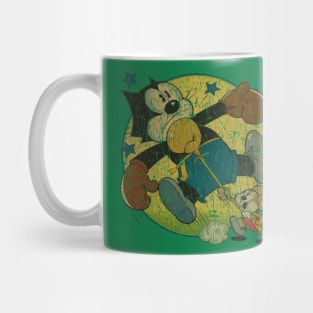 FELIX THE CAT BOXING -  RETRO STYLE Mug